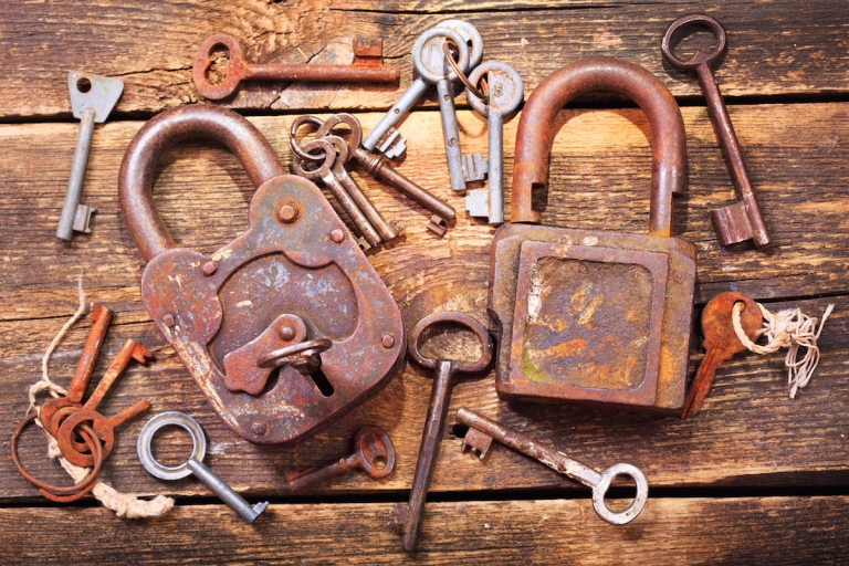 Mortice locks, old locks, padlock, Melbourne locksmith, lock service-768x512